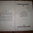 N�vod k uskladn�n�, konservov�n� a desinfekci masky vz. 23