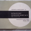 Katalog dílů Ochranné masky M-10 (1972)