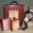 M-S-A Gas Mask Model 