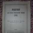 Pokyny pro členy domovních hlídek CPO (1937)