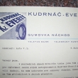 Firemn� pap�r z roku 1933 (detail)