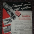 Chemit chr�n� p�ed yperitem (Chema), koncesovan� prodej plynov�ch masek, Anton�n Englberth, Hradec Kr�lov�.