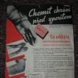Chemit chrání před yperitem (Chema), koncesovaný prodej plynových masek, Antonín Englberth, Hradec Králové.