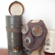 Maska firmy V�clav Hor�k, Titan 36?, v plechovce popisek firmy Butta a spol.