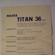 Maska Titan 36