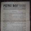 Časopis Plynu Boj! firmy V. Horák Praha (číslo 1, Květen 1927)