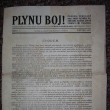 �asopis Plynu Boj! firmy V. Hor�k Praha (��slo 1, Kv�ten 1927)