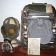 Německá maska a dýchací přístroj s manuálem od firmy RLT HEERES-ATMER 30 - 40. léta
