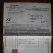Chema, účet za 15 masek S - KL 1937